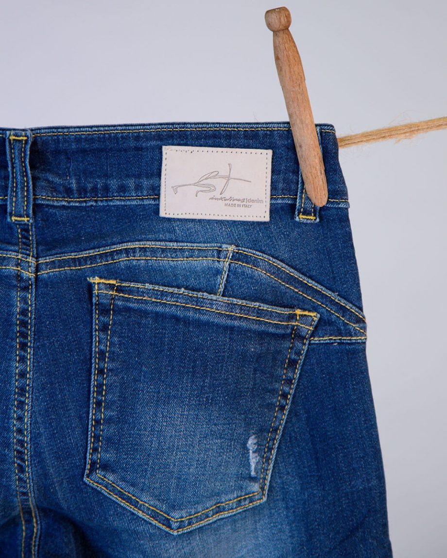 E194 Washed Jeans • Inkolives Fashion Store